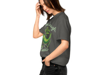 Live, Laugh, Pueblo: Green Chile Lover's Retro Southwestern Style T-Shirt