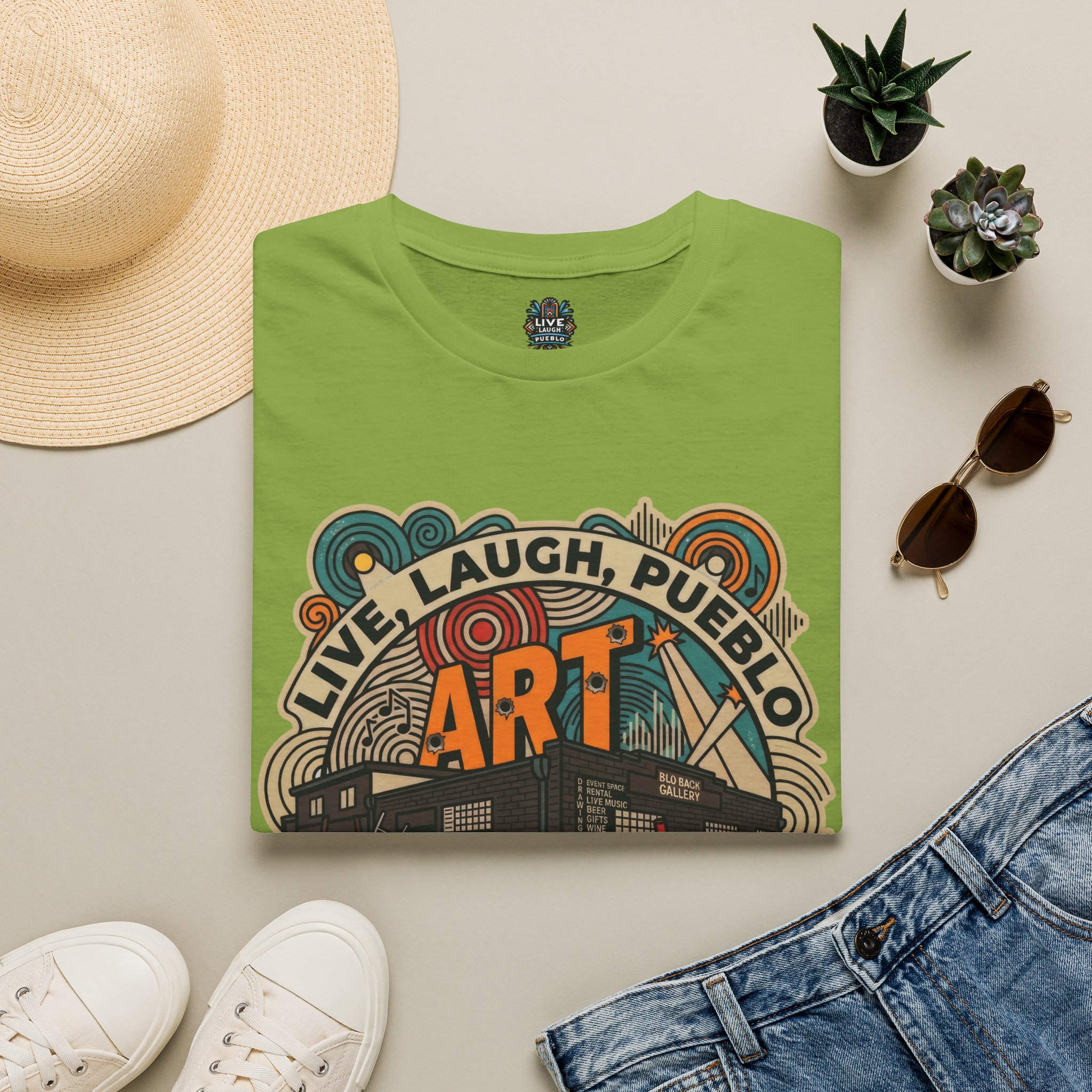 The Blo Back Gallery "Defend Art" Tee - Image 17