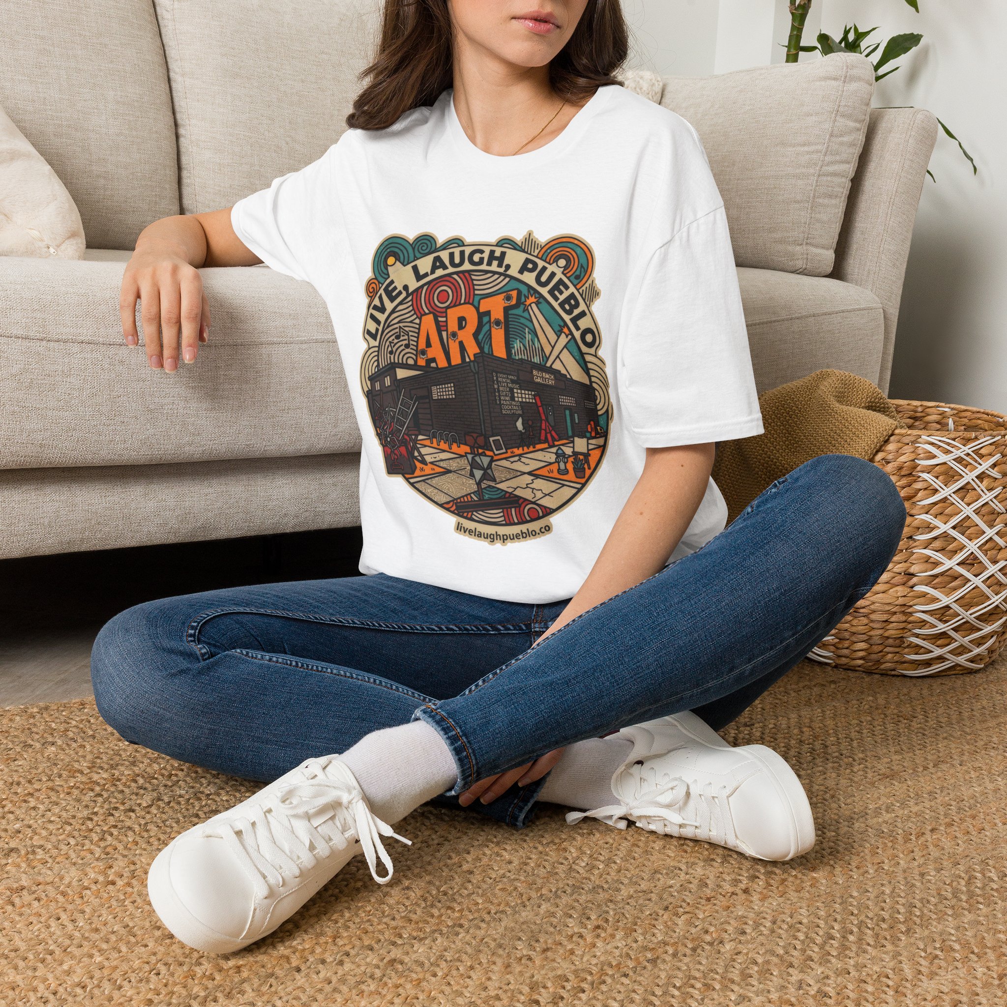 The Blo Back Gallery "Defend Art" Tee - Image 10