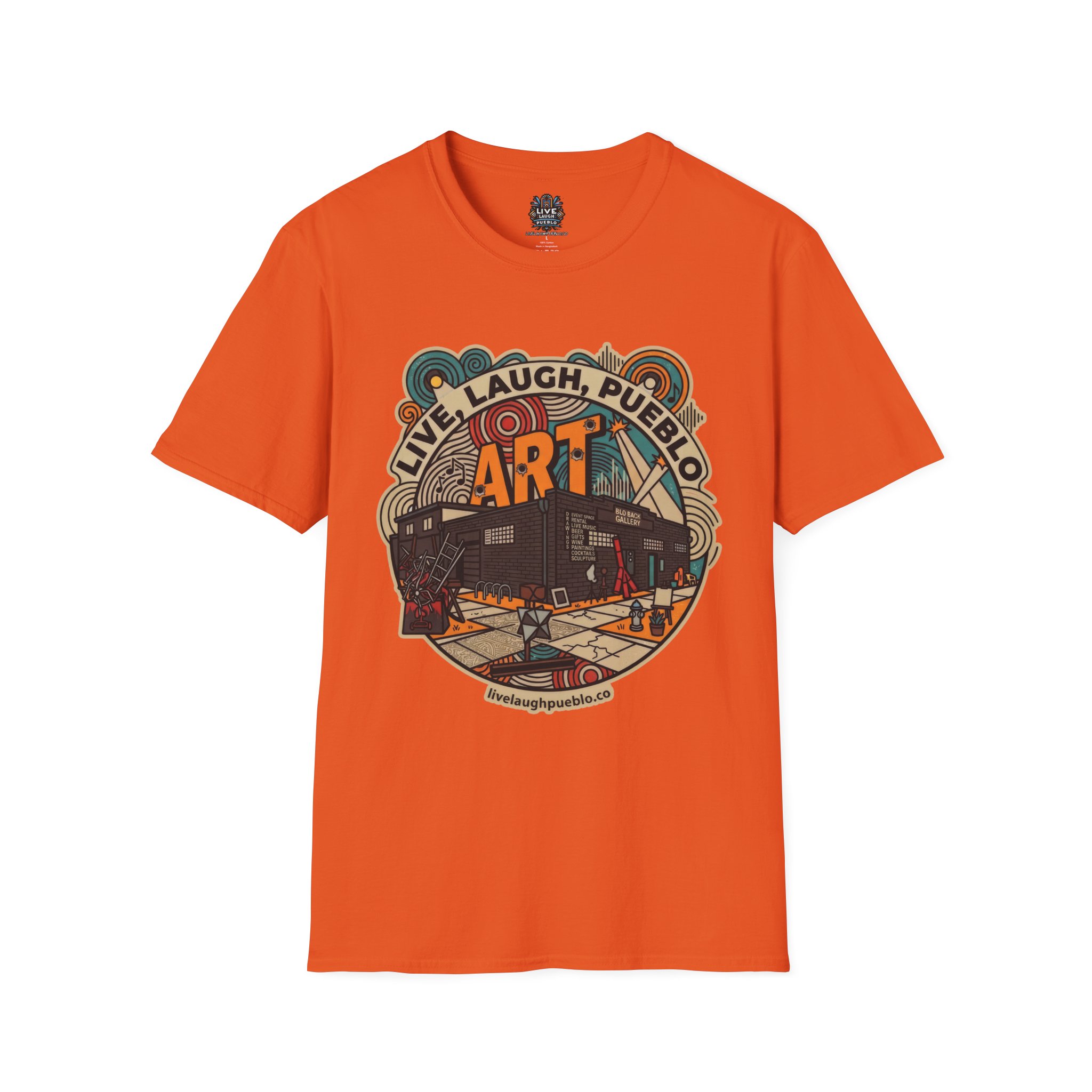 The Blo Back Gallery "Defend Art" Tee - Image 15