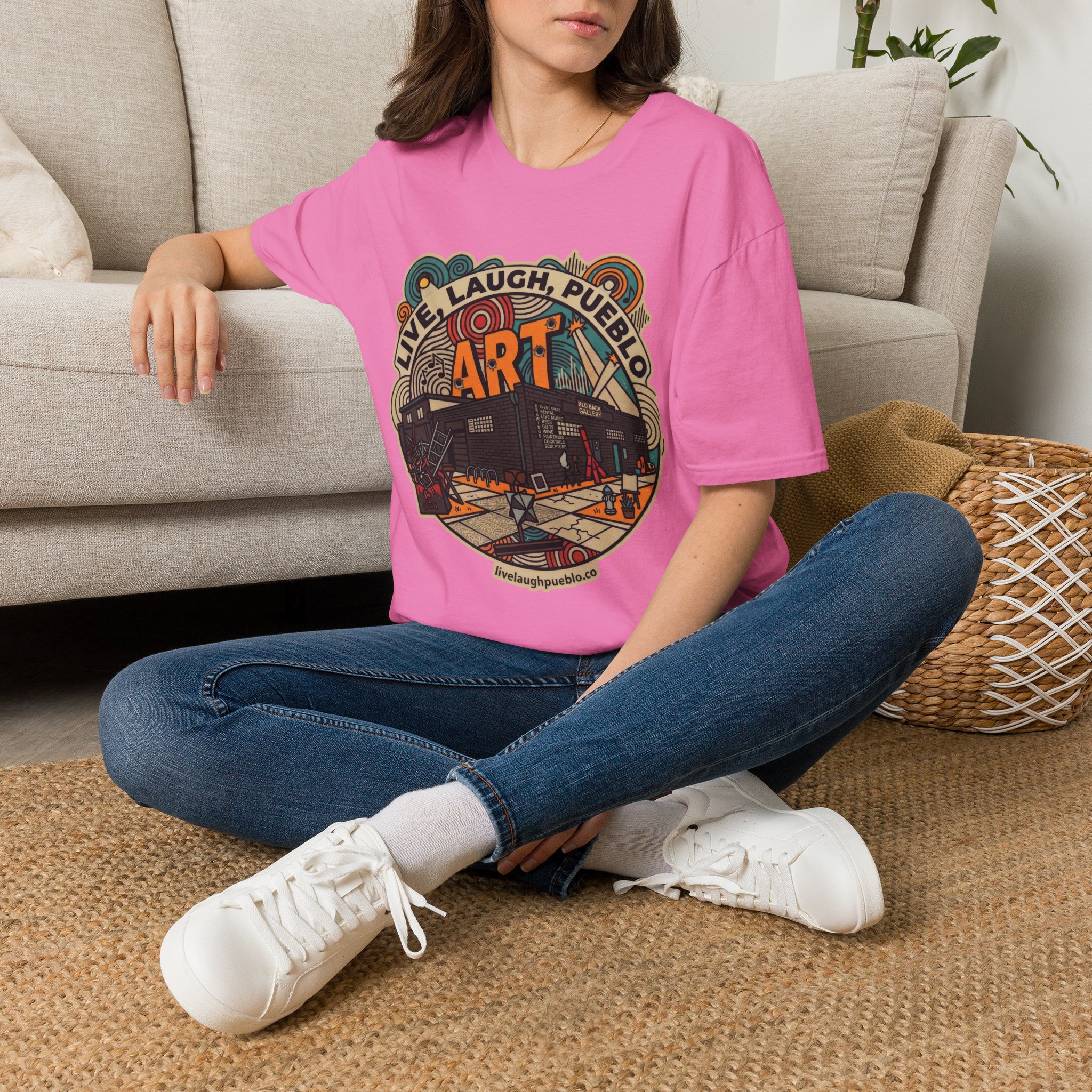 The Blo Back Gallery "Defend Art" Tee - Image 26