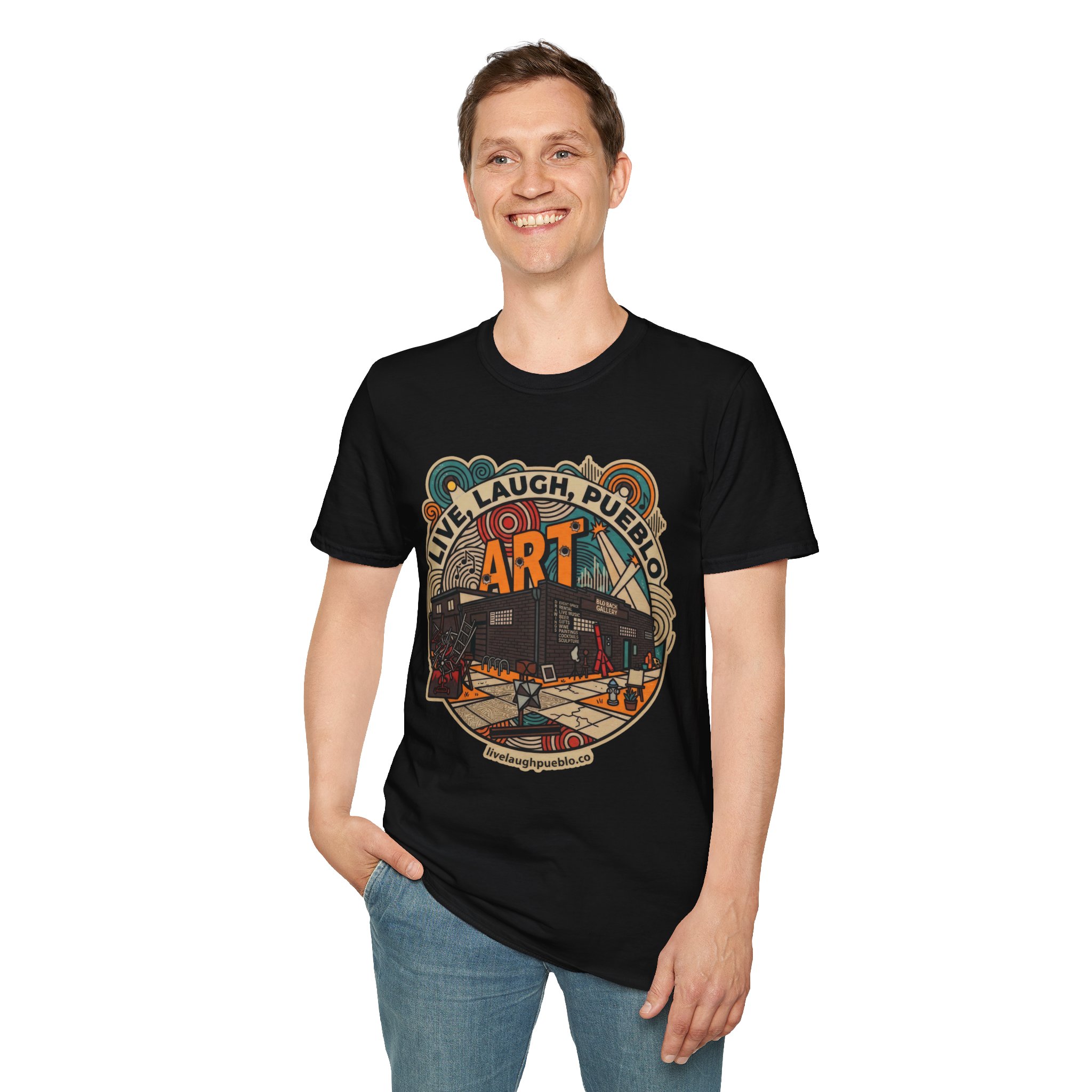 The Blo Back Gallery "Defend Art" Tee - Image 7