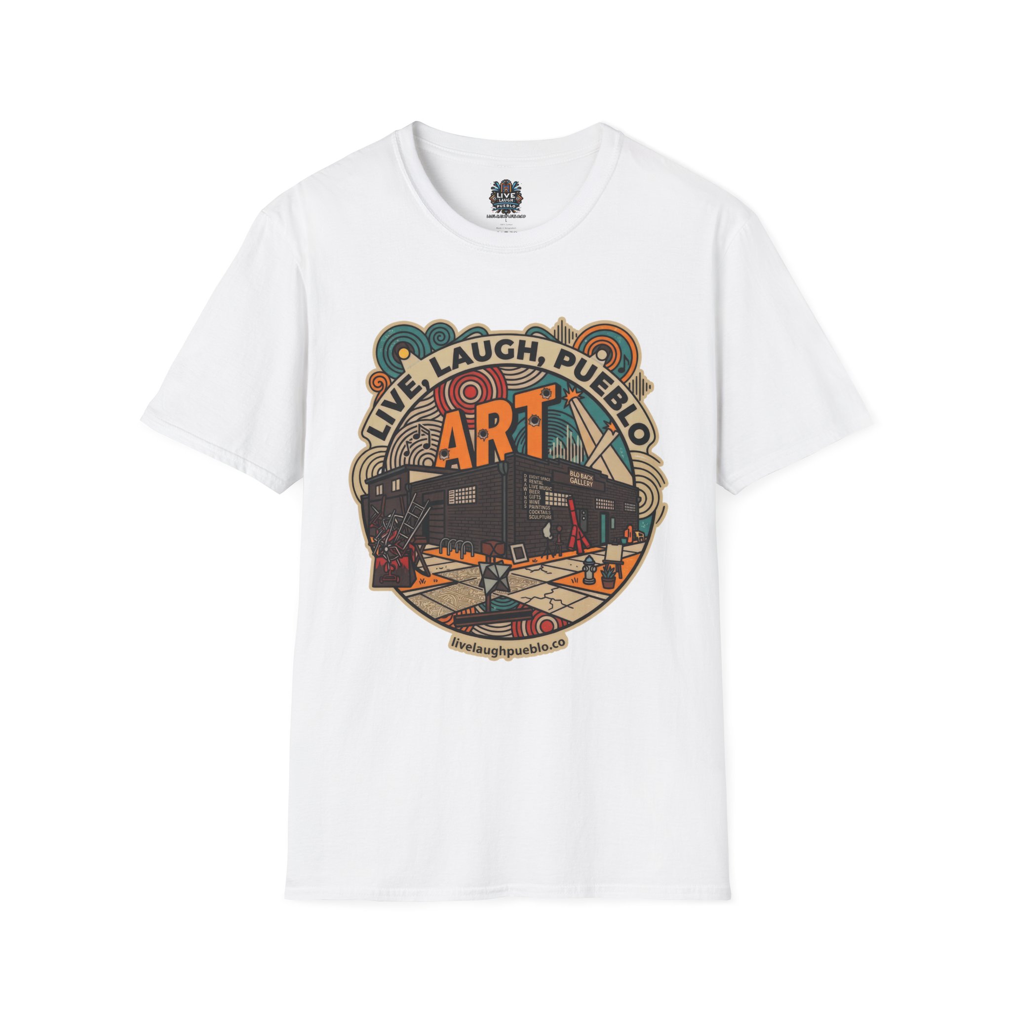 The Blo Back Gallery "Defend Art" Tee - Image 11