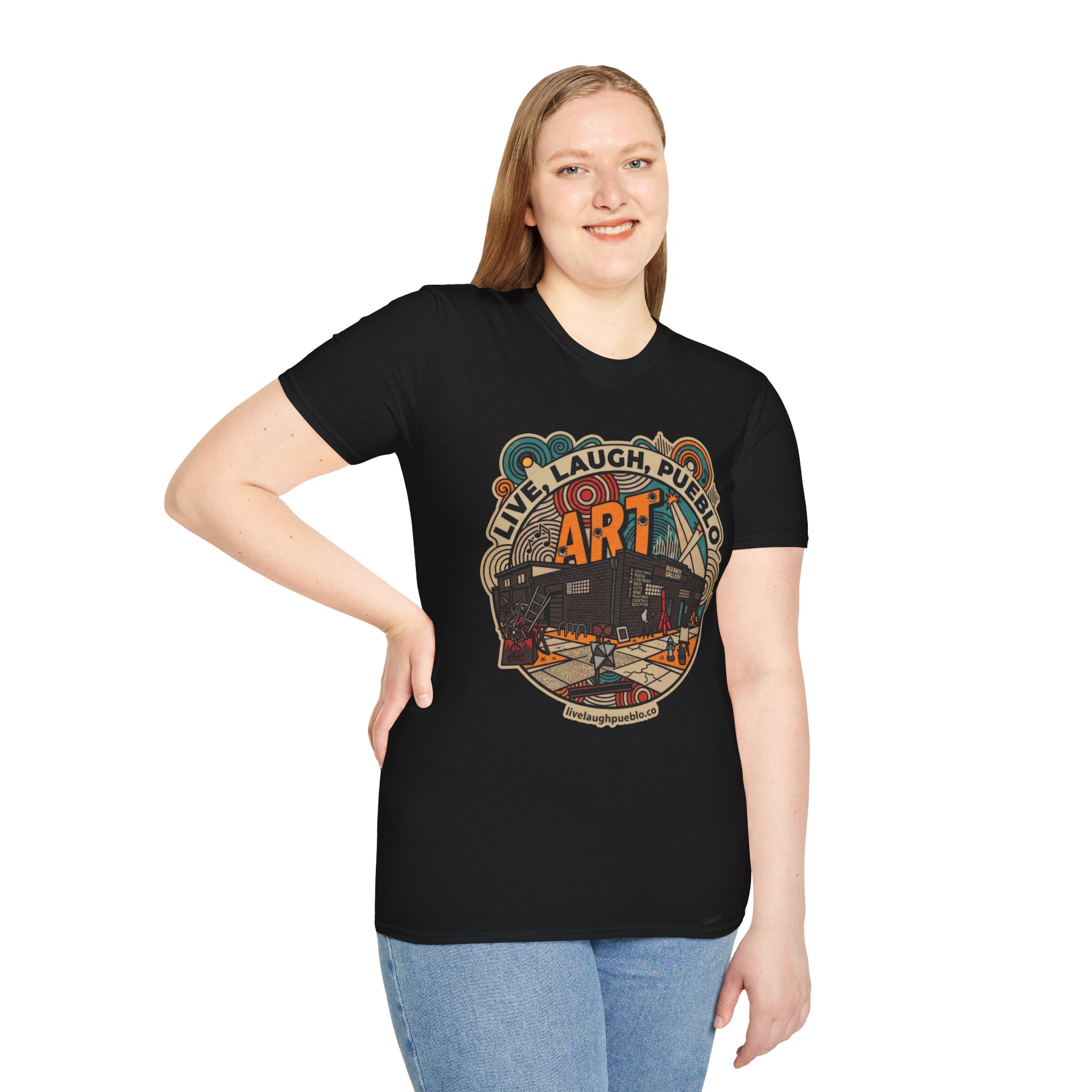 The Blo Back Gallery "Defend Art" Tee - Image 5