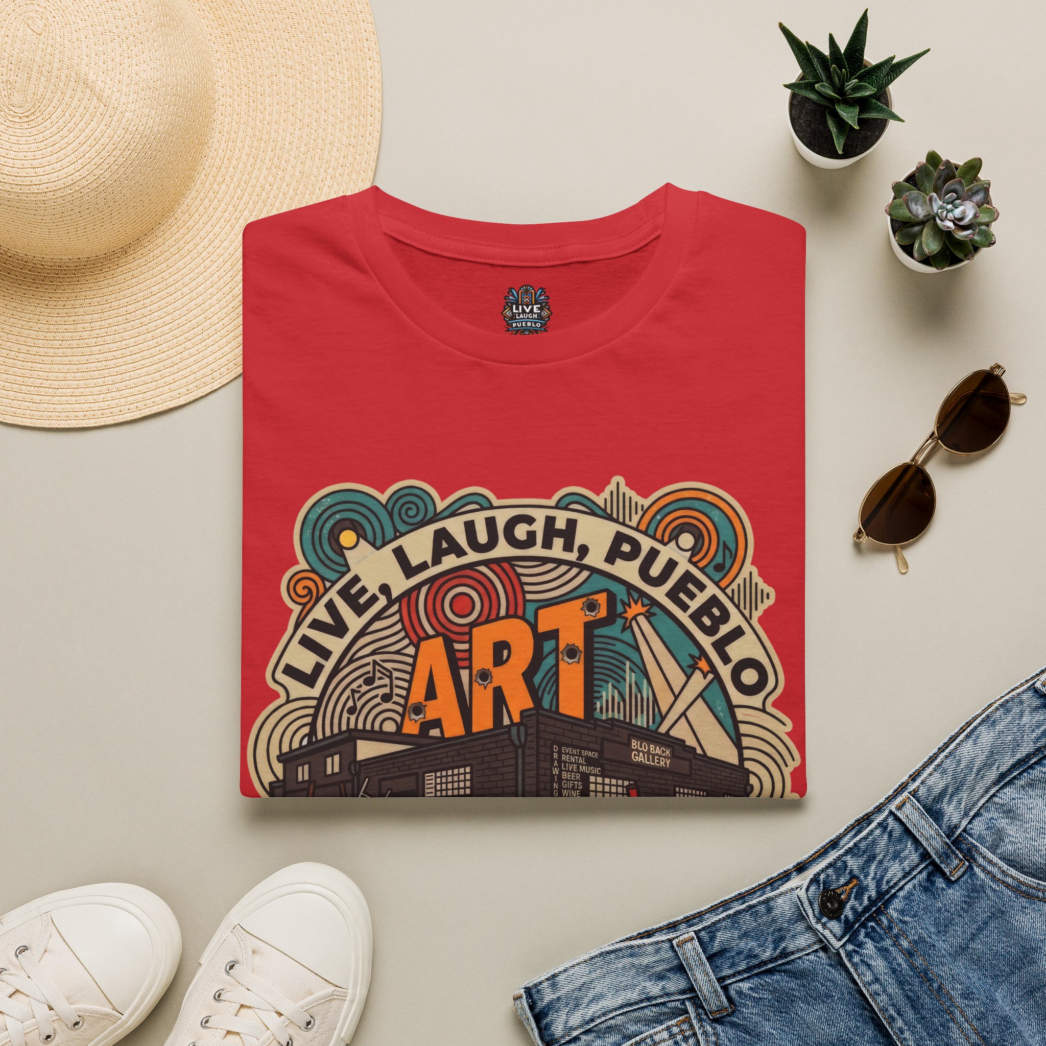 The Blo Back Gallery "Defend Art" Tee - Image 29