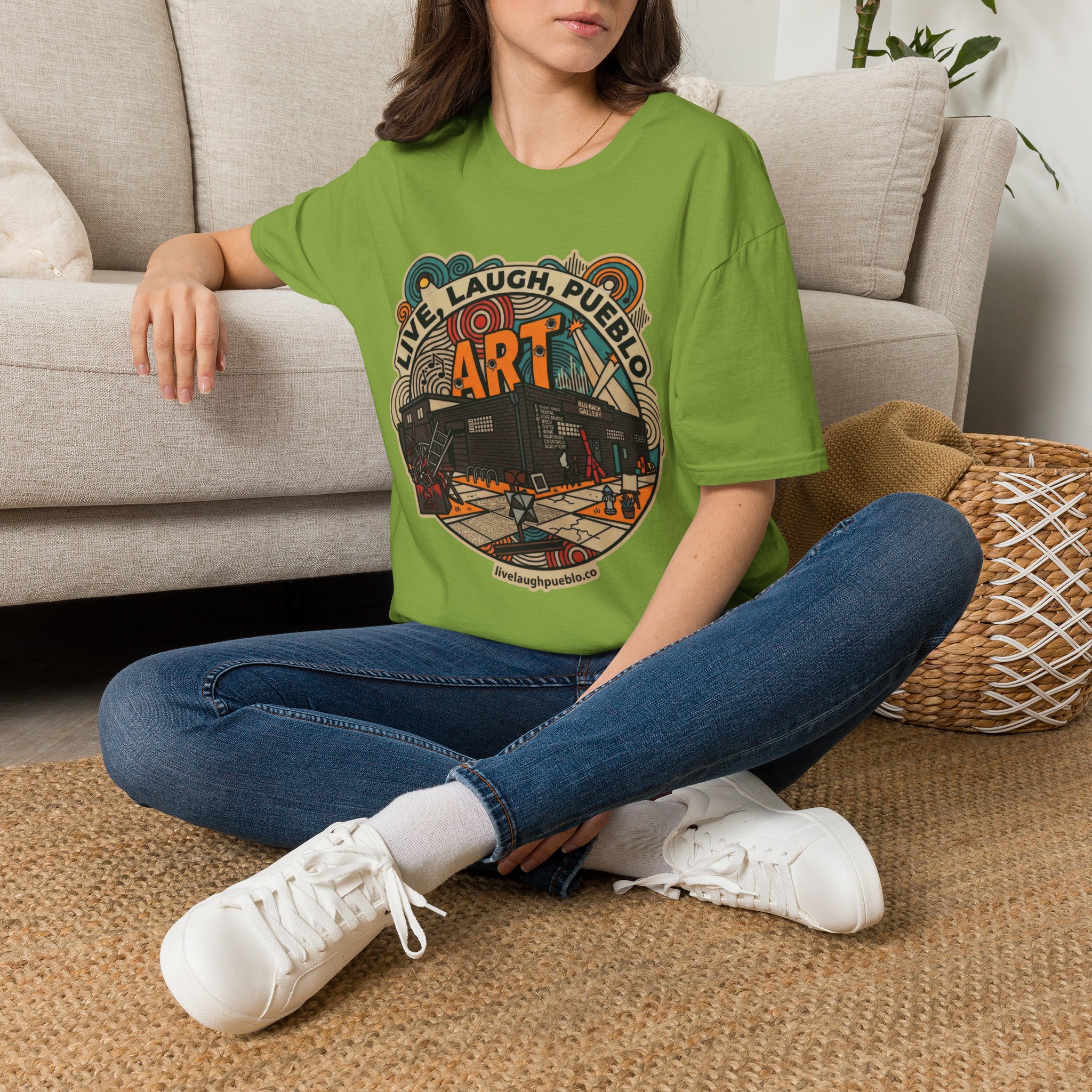 The Blo Back Gallery "Defend Art" Tee - Image 18