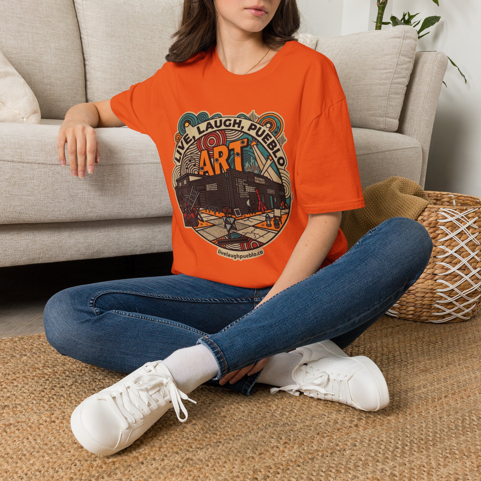 The Blo Back Gallery "Defend Art" Tee - Image 14