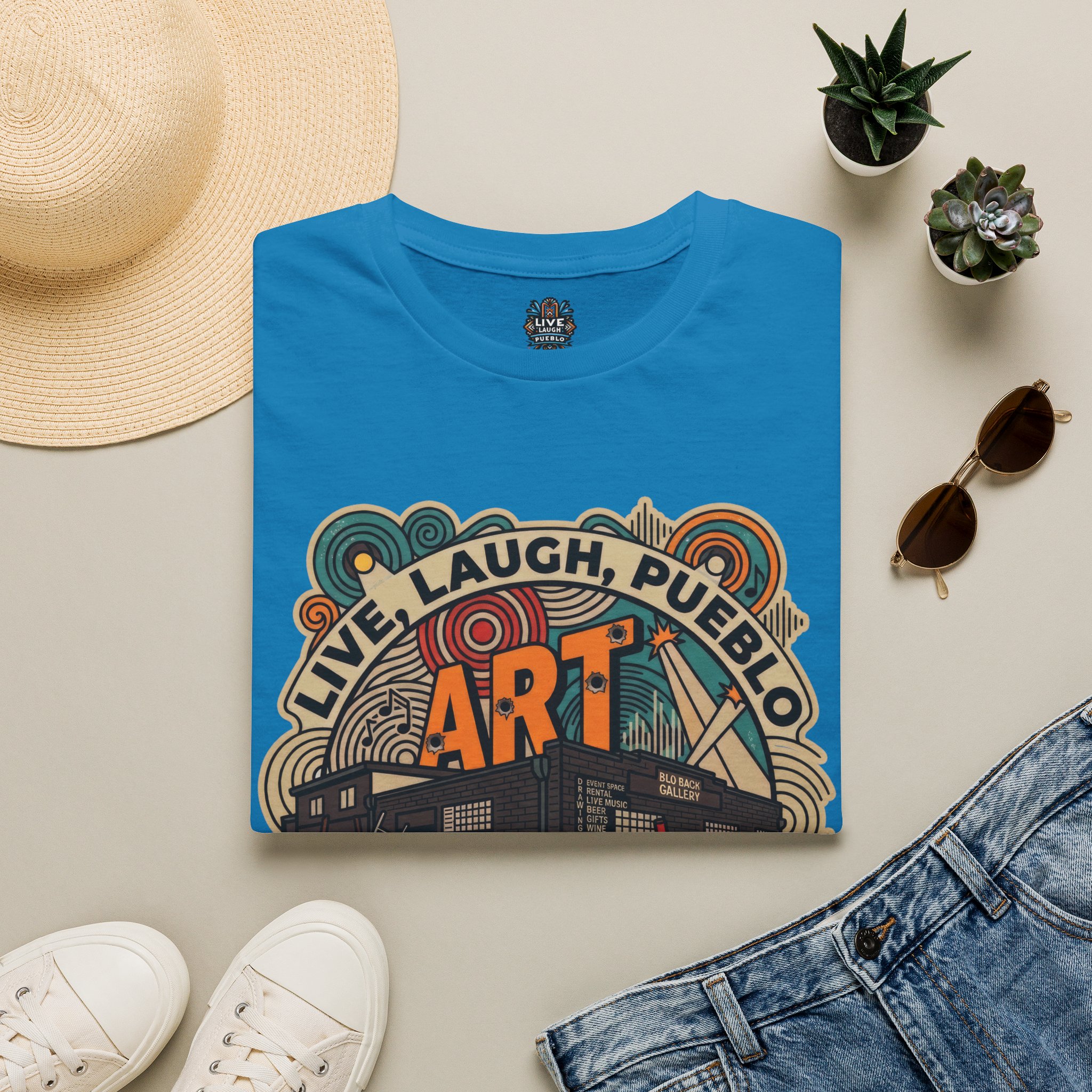 The Blo Back Gallery "Defend Art" Tee - Image 21