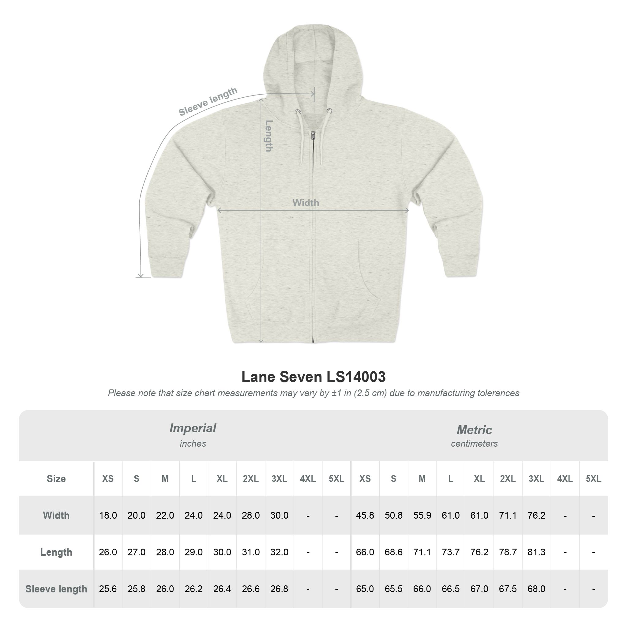 Live, Laugh, Pueblo! Colorado Chile Charm Premium Unisex Zip Hoodie - Image 4