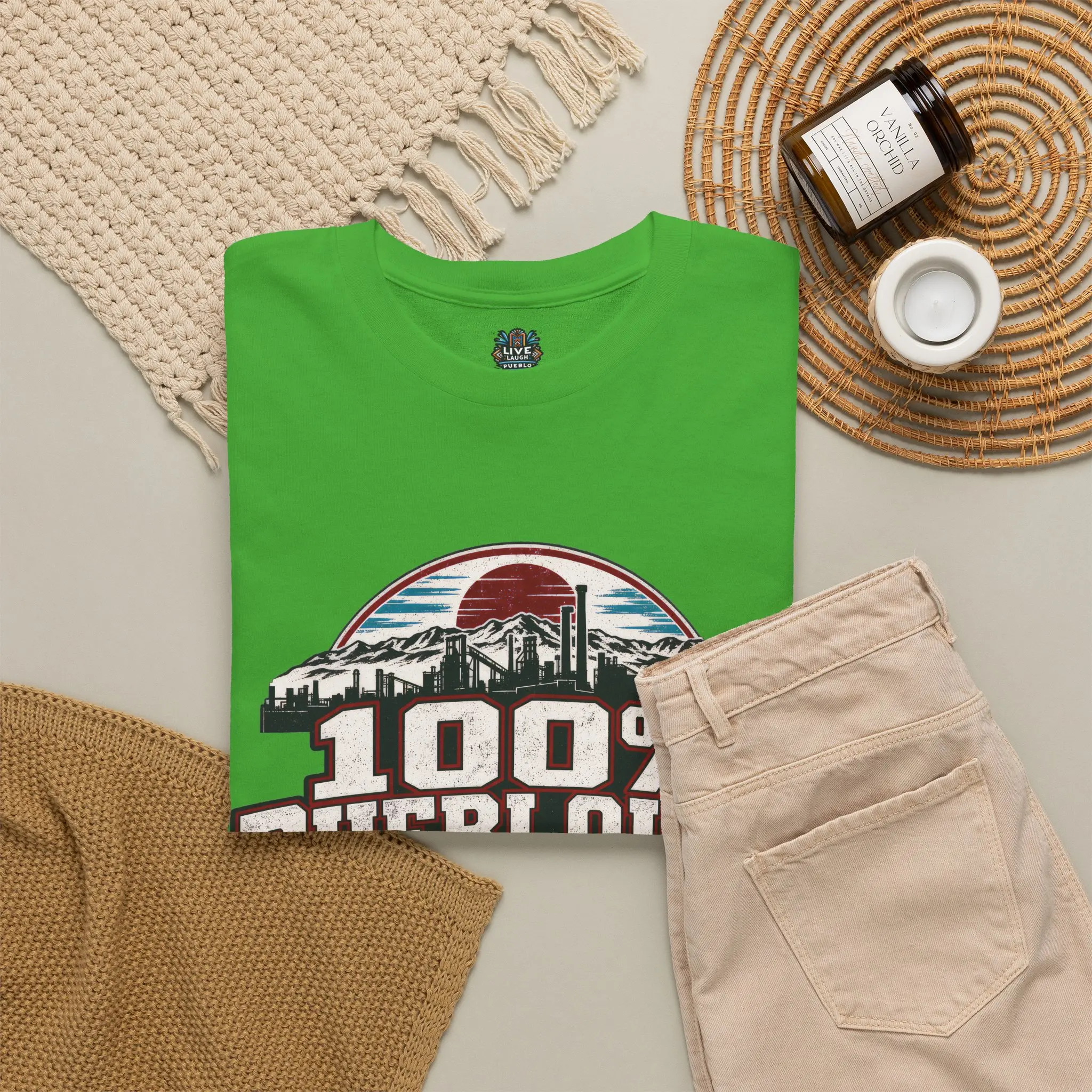 100% Puebloish Made Different Pueblo Colorado Unisex T-Shirt - Image 24
