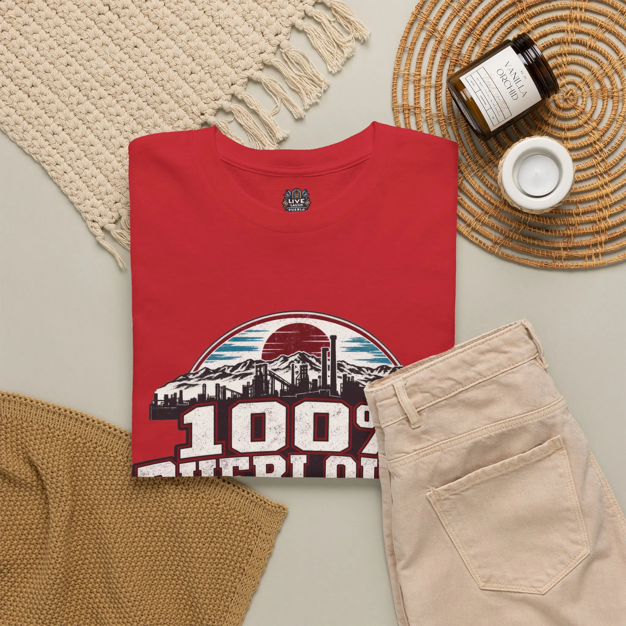 100% Puebloish Made Different Pueblo Colorado Unisex T-Shirt - Image 38