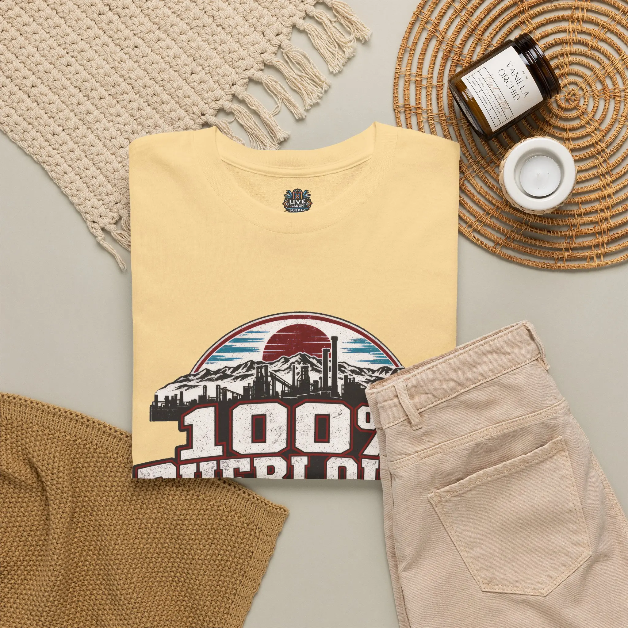 100% Puebloish Made Different Pueblo Colorado Unisex T-Shirt - Image 16