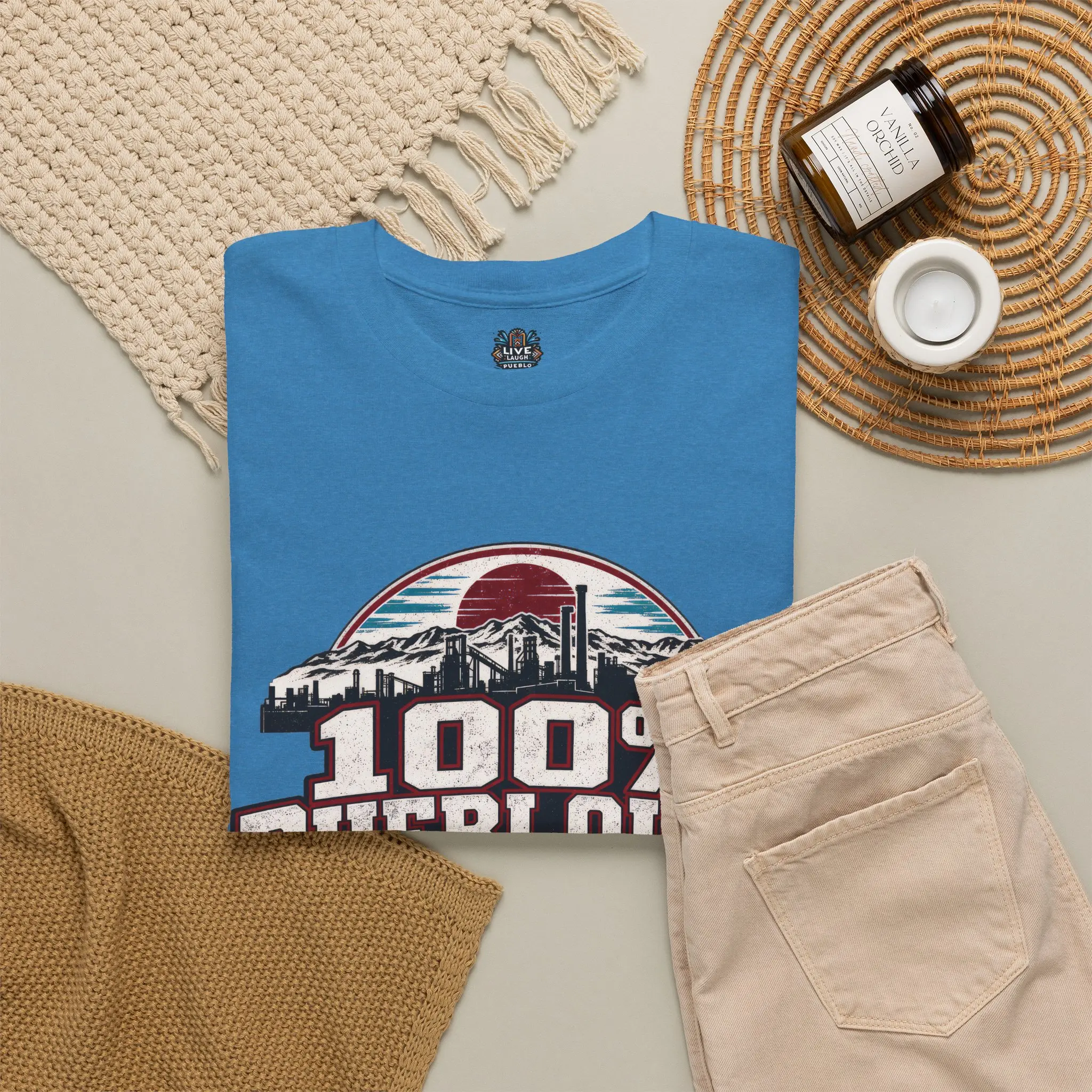 100% Puebloish Made Different Pueblo Colorado Unisex T-Shirt - Image 28